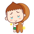 抱抱抱抱（摸背）