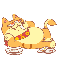 猫猫吃东西