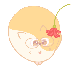 小猫玩花花