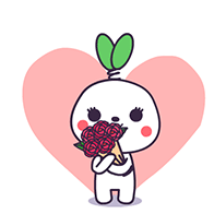 收玫瑰花