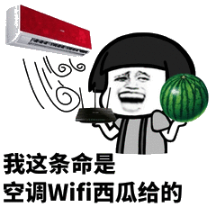 我这条命是空调.WIFI.f西瓜给的
