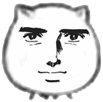 猫脸呆滞