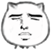 猫脸享受