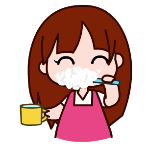 刷牙