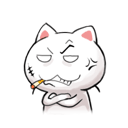生气抽烟