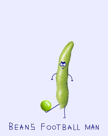 豆豆踢球（beans football man）