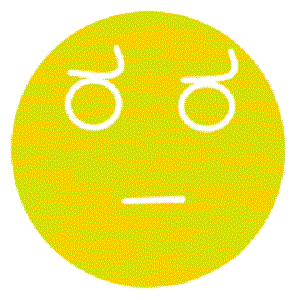 愁眉苦脸