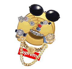 supreme土豪、大金链